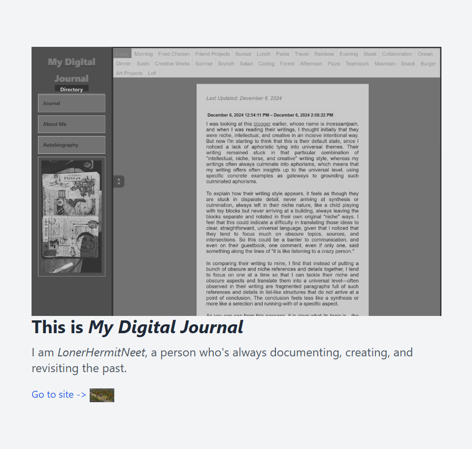 Landing Page